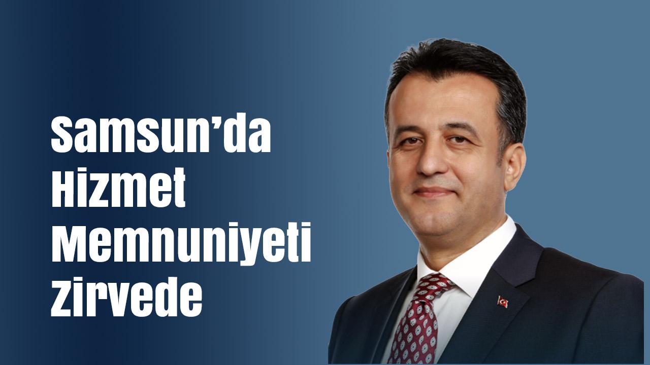 Samsun’da Yerel Hizmetlere Güven Artıyor