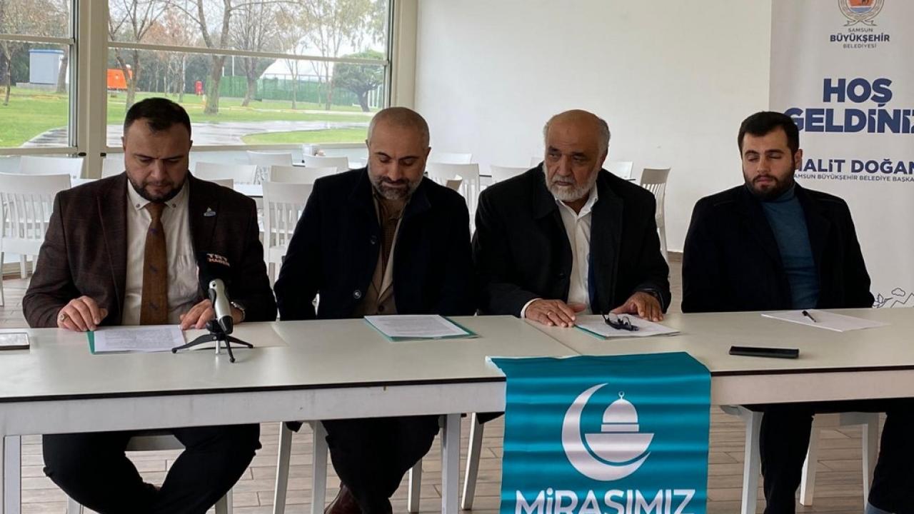Samsun’dan Kudüs’e Vefa Köprüsü