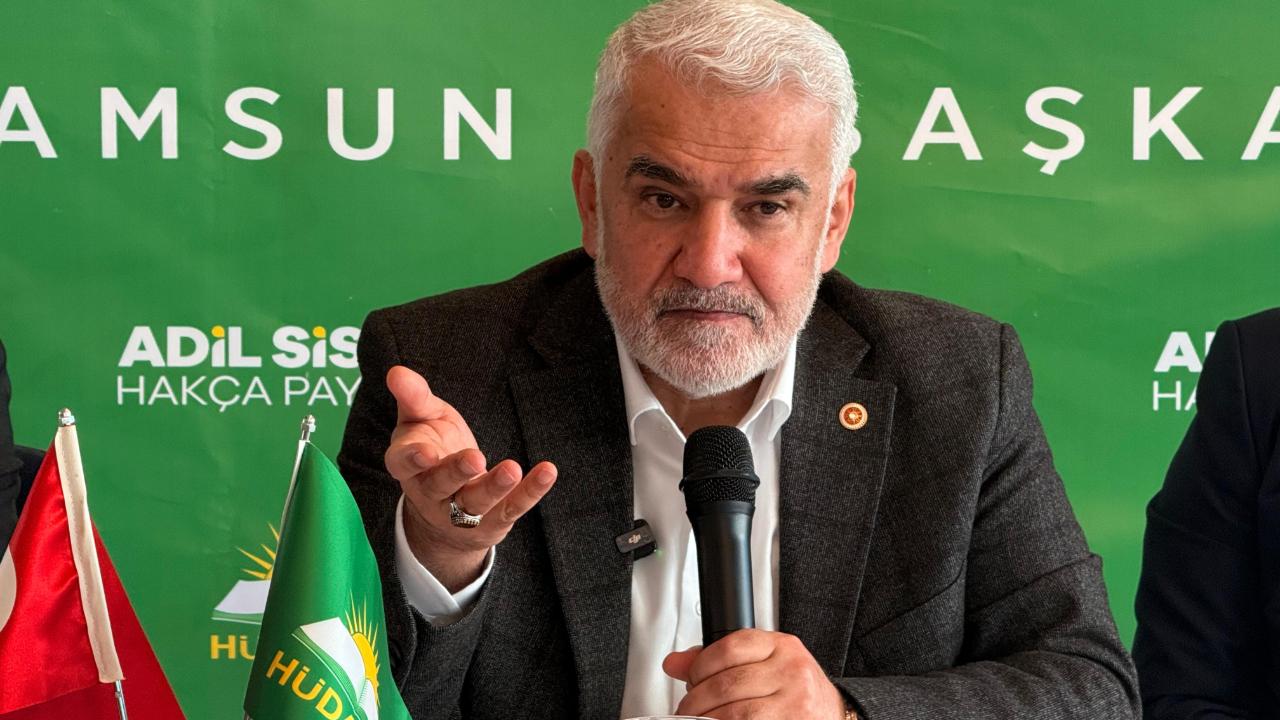 HÜDA PAR Genel Başkanı Yapıcıoğlu Samsun’da konuştu: Birbirimizi emperyalistlerin insafına terk etmeyeceğiz