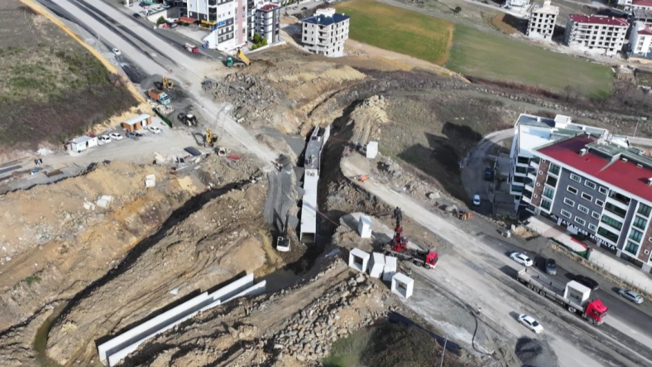 Samsun’da Dere Islahı ve Altyapıya Dev Yatırım