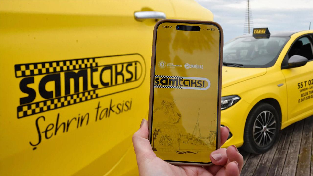 SamTaksi Mobil Uygulaması Hizmete Giriyor