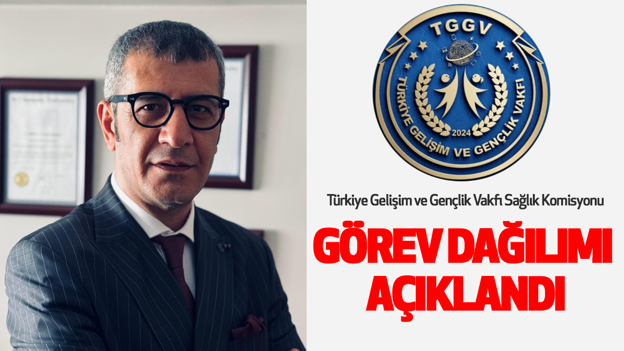 Türkiye Gelişim ve Gençlik Vakfı Sağlık Komisyonu Görev Dağılımı Açıklandı
