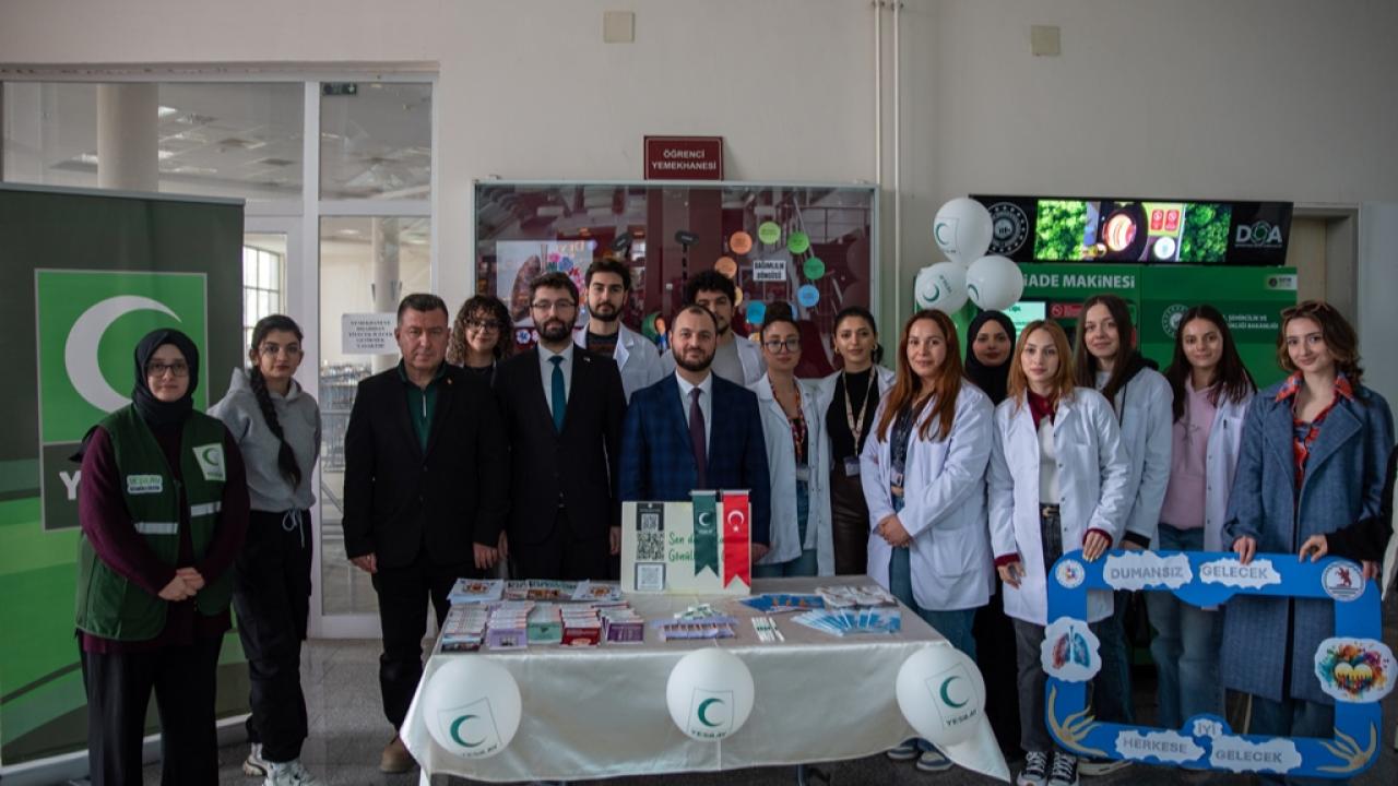 OMÜ’de bağımlılıkla mücadele seferberliği