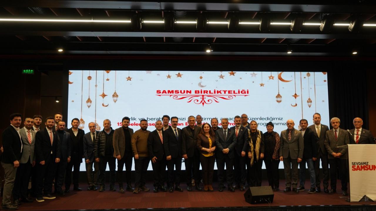 Sevdamız Samsun 15. Geleneksel İftar Programı Samsun’da Gerçekleştirildi