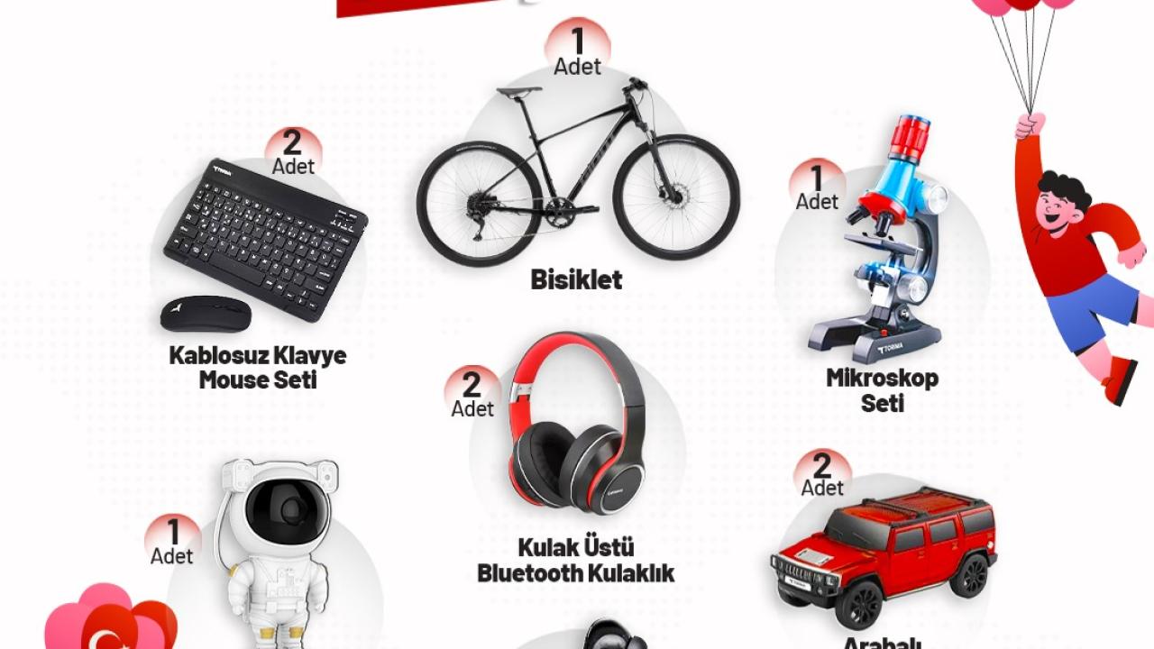 Canik’te Hediye Yağmuru