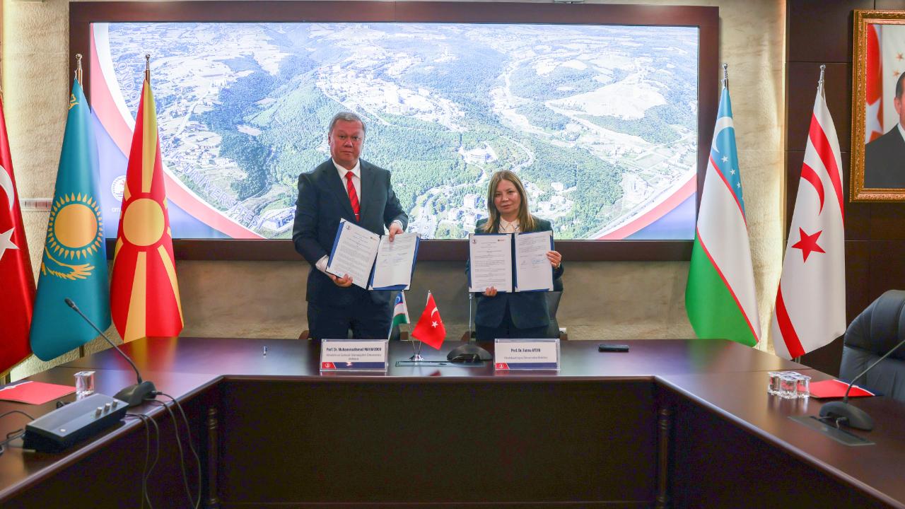 OMÜ ile Özbekistan’ın Yönetim ve Gelecek Teknolojileri Üniversitesi arasında akademik iş birliği
