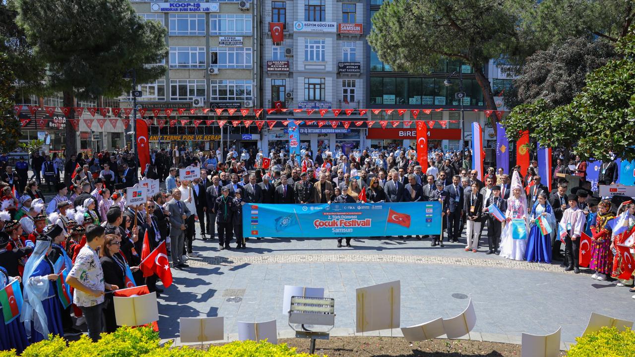 Samsun, Türk Dünyası’nın Minik Elçilerini Ağırlıyor