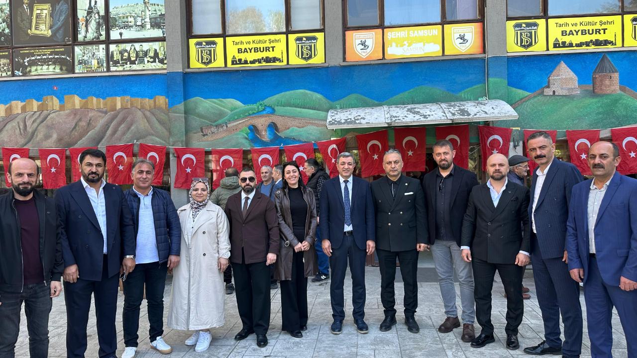 Samsun Bayburt Kültür Ve Yardımlaşma Derneği Başkan Köksal Güven Tazeledi