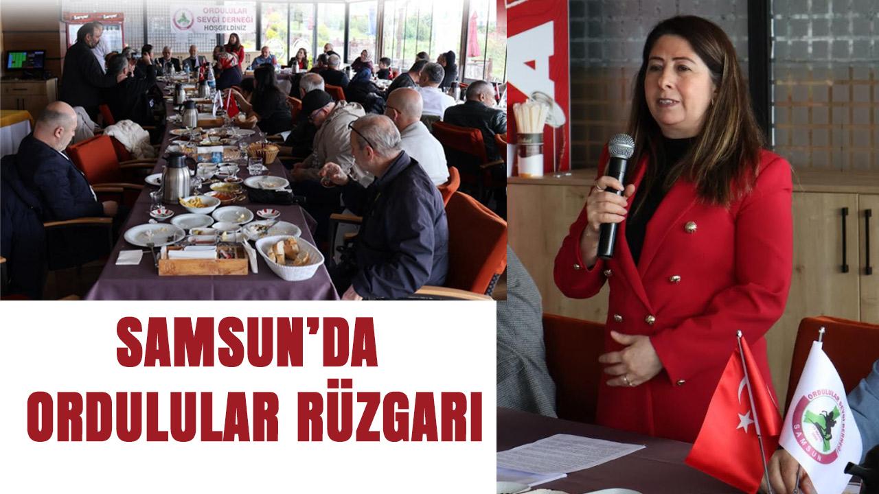 Samsun’da Ordulular Sevgi Derneği basınla buluştu