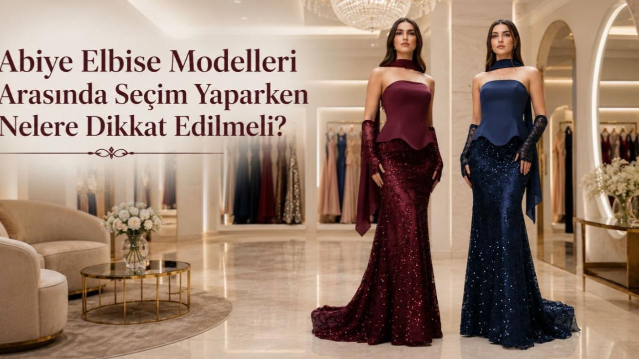 Abiye Elbise Modelleri Arasında Seçim Yaparken Nelere Dikkat Edilmeli?