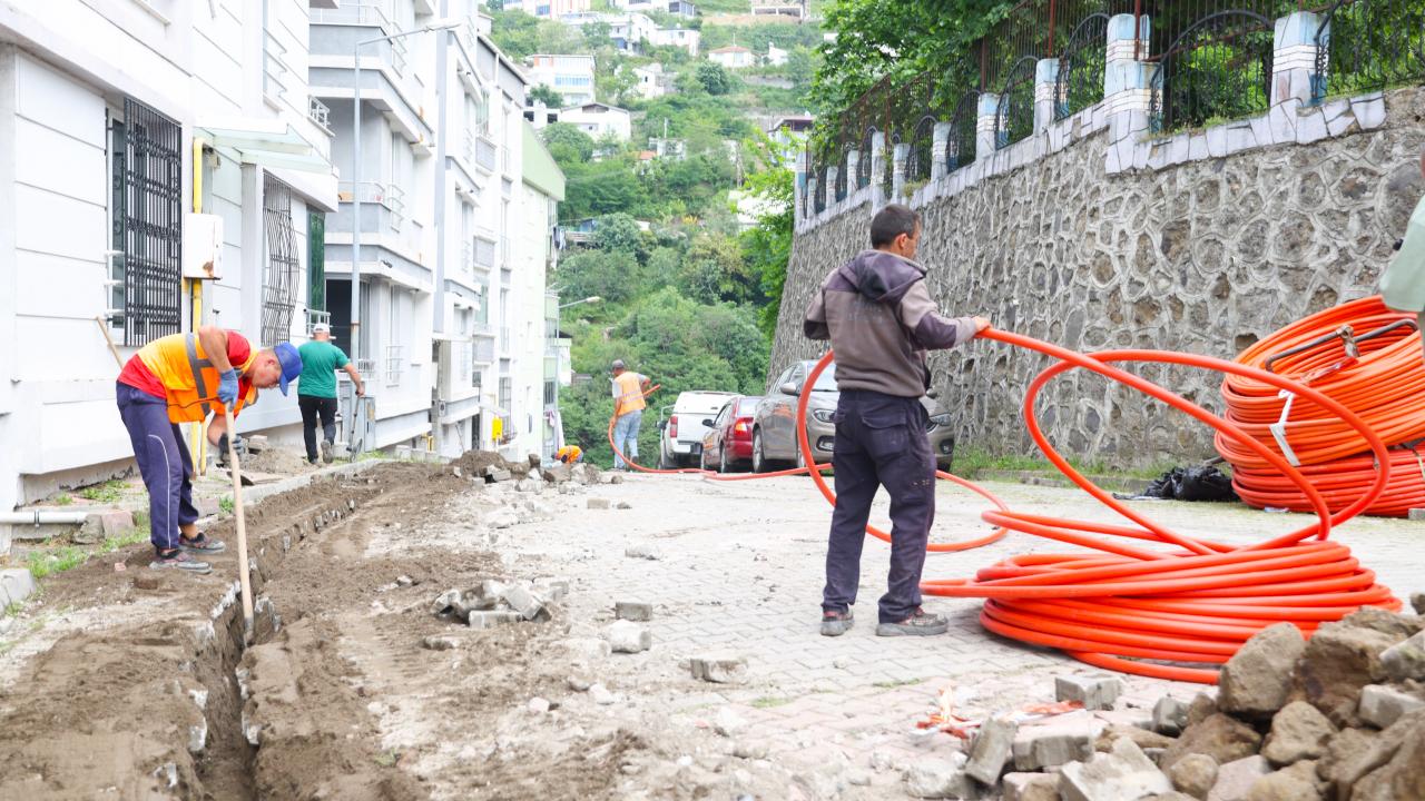Canik Belediyesi'nden Fiber Dönüşüm