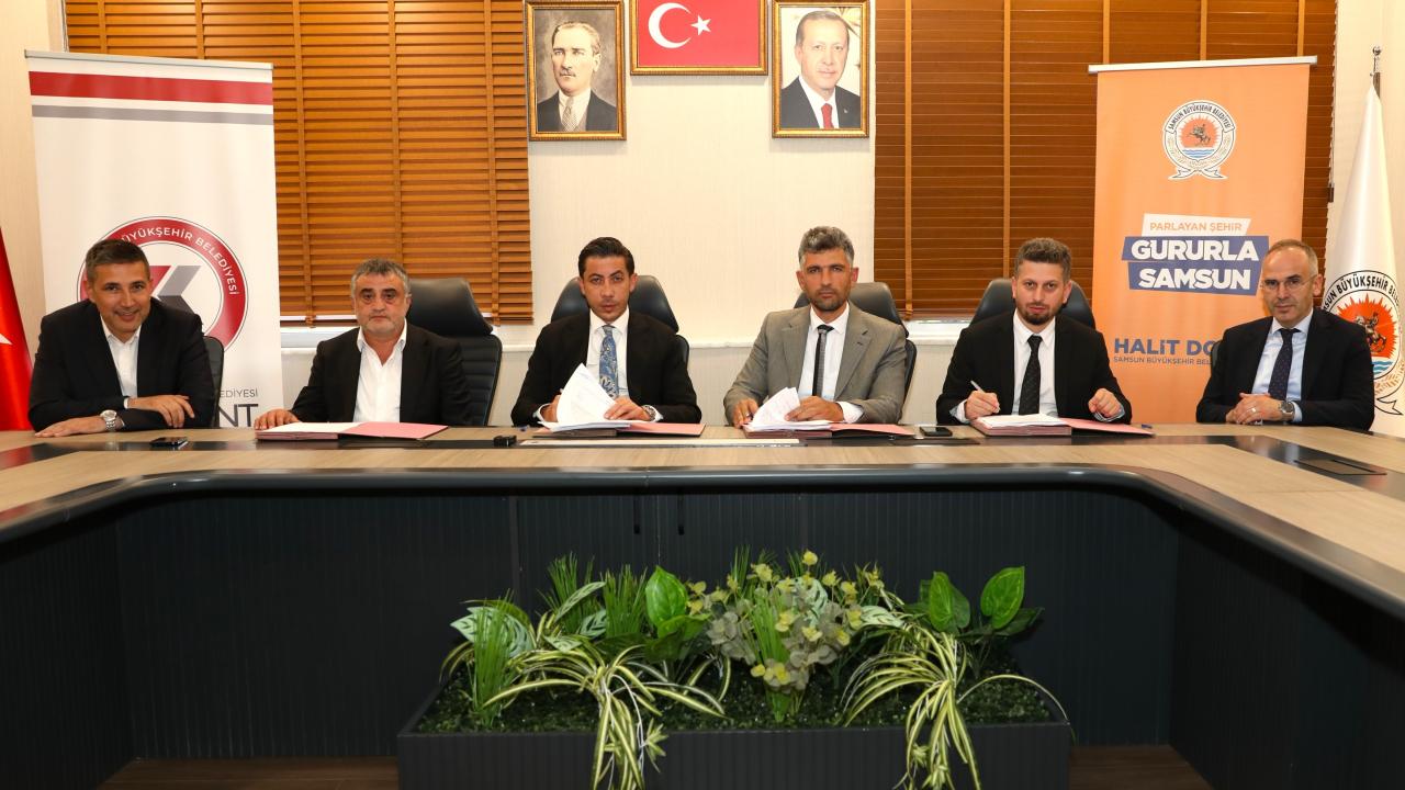 Büyükşehir’in Atakum’daki Gelir Paylaşımı İhalesinde Sözleşme İmzalandı