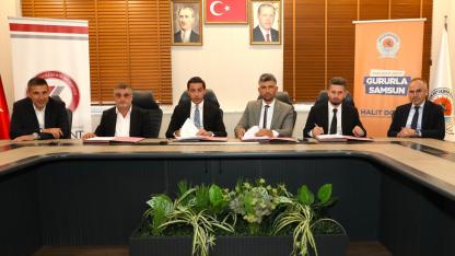 Büyükşehir’in Atakum’daki Gelir Paylaşımı İhalesinde Sözleşme İmzalandı