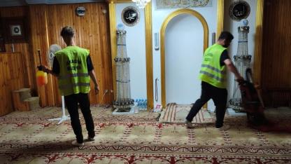 İbadethanelerde Hijyen Mesaisi